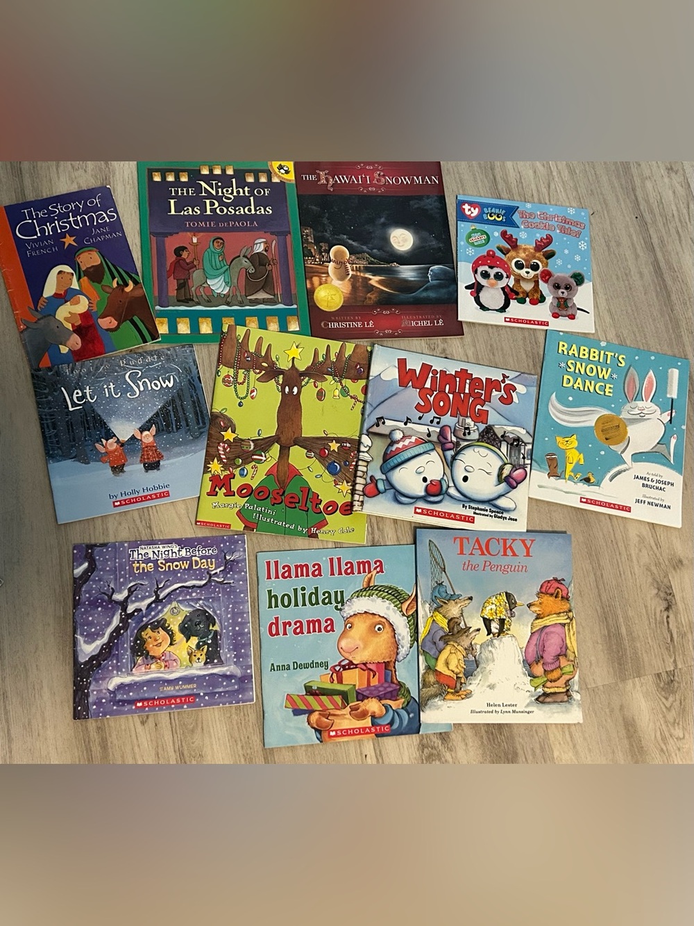 Children's Winter & Christmas Picture Book Bundle - Lot of 11